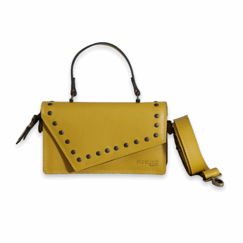 YAAX, a handmade leather shoulder bag